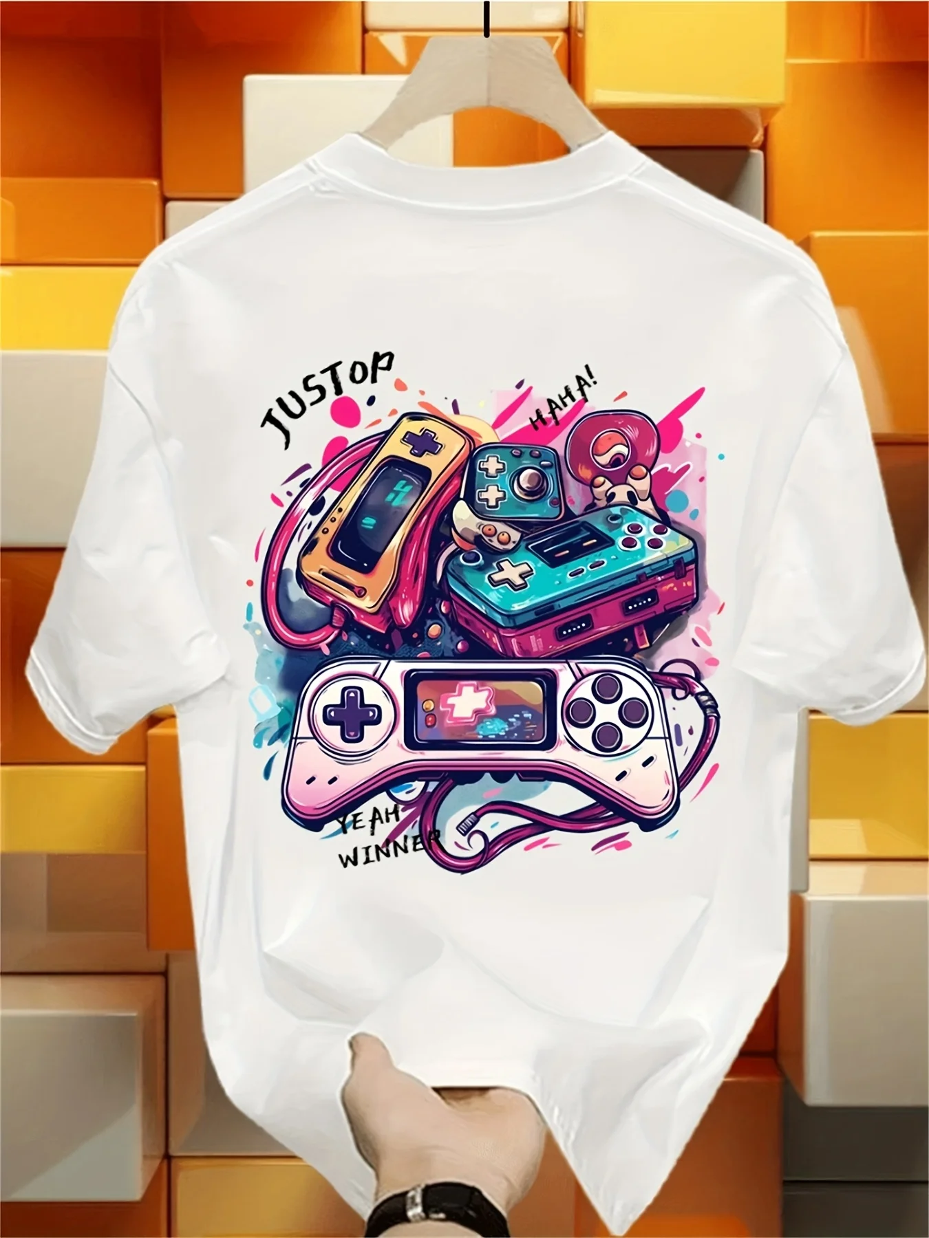 Футболка с ретро-граффити и из – обзор и цена Retro Gaming Jersey